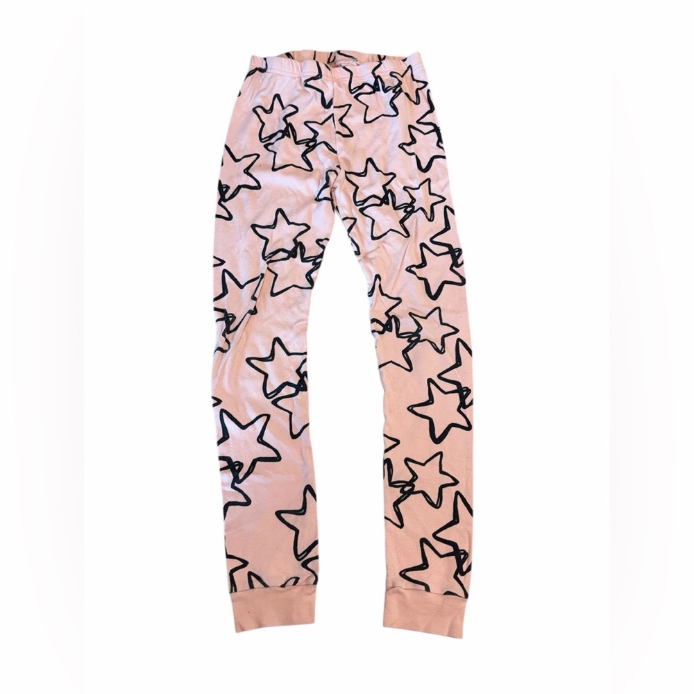 Carter’s Girls Pajama Pants Size 12 Pink Star Print Sleepwear Lounge Bottoms
